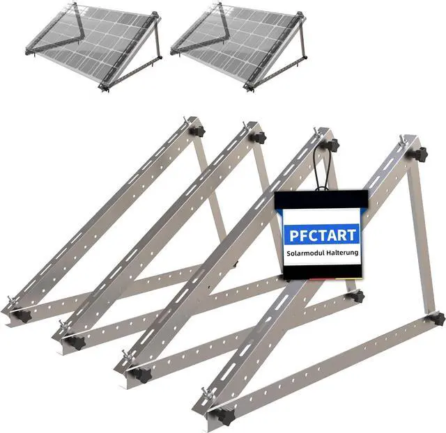 Main image of PFCTART 2 Set 45 inch Solar Panel Mount Brackets Adjustable Tilt Mount Brackets