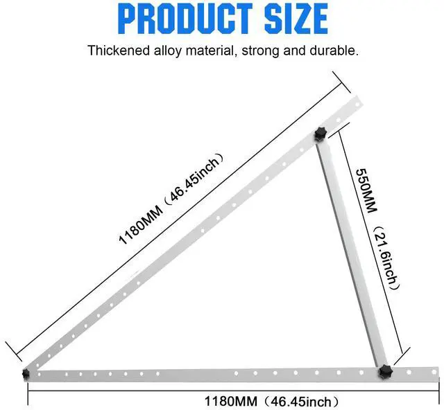 Alt view image 3 of 7 - PFCTART Solar Panel Adjustable Angle Mounting Brackets Solar Panel Tilt Mount Bracket US