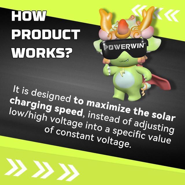 Alt view image 4 of 7 - POWERWIN 50A MPPT 12V 24V Solar Charge Controller Solar Charge Regulator with Adjustable LCD Display Dual USB Solar Panel Regulator for LiFePO4 Battery Lithium Battery