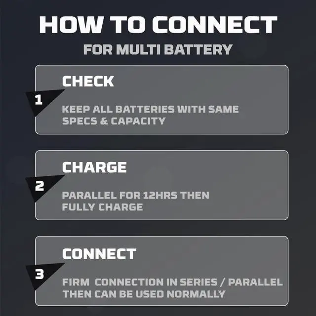 Alt view image 4 of 7 - TOWERWIN POWERWIN BT100 12V 100Ah LiFePO4 Lithium Battery with 100A BMS Max Up to 15000 Deep Cycles LiFePO4 Battery 1280Wh for Trolling Motor RV Camping Marine and Off Grid