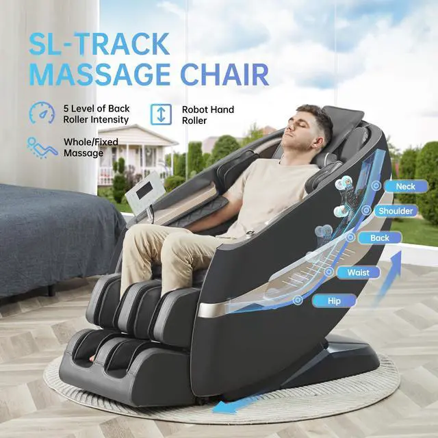 Foot Roller Ss01 Massage Chair Real Relax® 2024 Favor 09