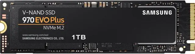 Alt view image 7 of 20 - Samsung - 970 EVO Plus 1TB Internal SSD PCIe Gen 3 x4 NVMe