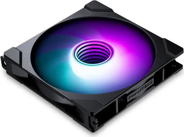 Main image of Phanteks M25-140 Gen2, 140mm ARGB High Performance Cooling Fans, Daisy-chain Unified Fan Frame, Infinity Mirror hub, single cable connection, Black