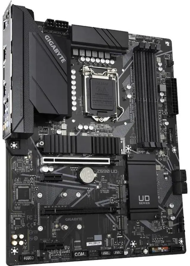 Alt view image 10 of 10 - Gigabyte Ultra Durable Z590 UD Desktop Motherboard - Intel Z590 Chipset - Socket