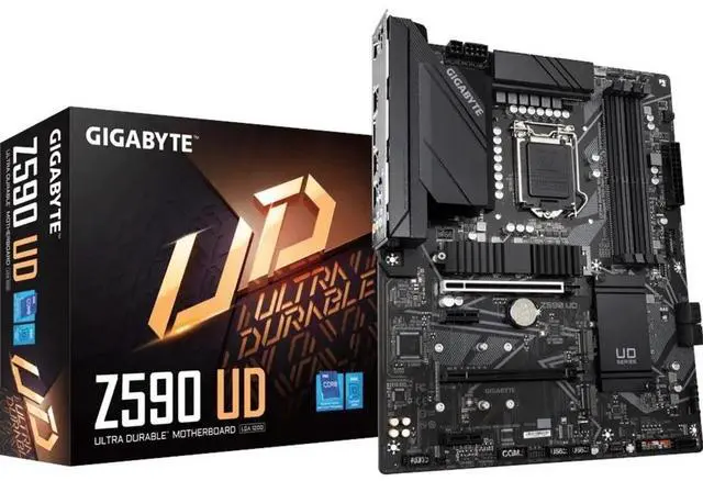 Alt view image 8 of 10 - Gigabyte Ultra Durable Z590 UD Desktop Motherboard - Intel Z590 Chipset - Socket