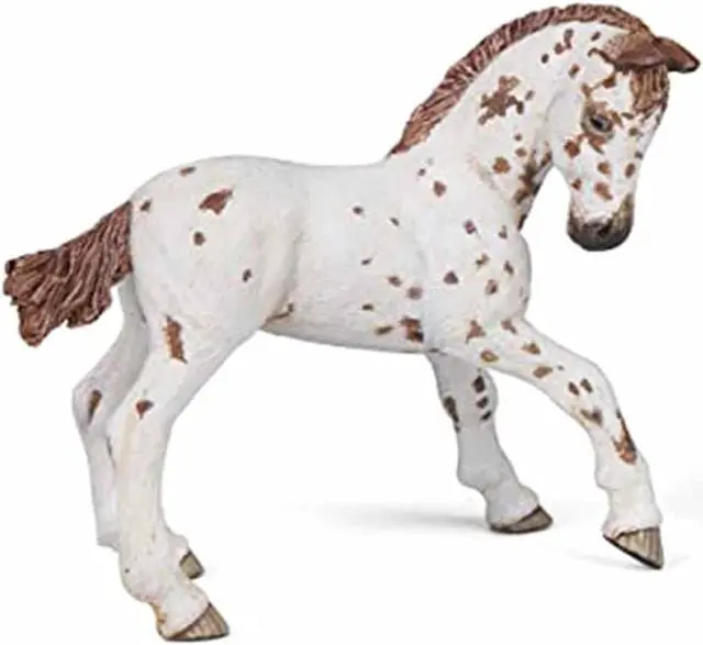 Main image of Papo Brown Apaloosa Foal Animal Figure 51510