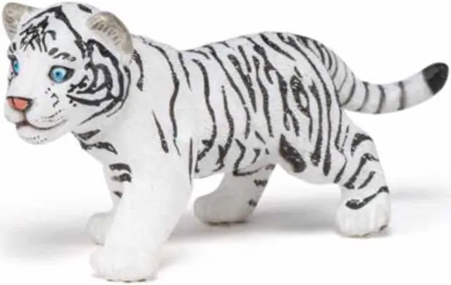 Main image of Papo White Tiger Cub Animal Figure 50048