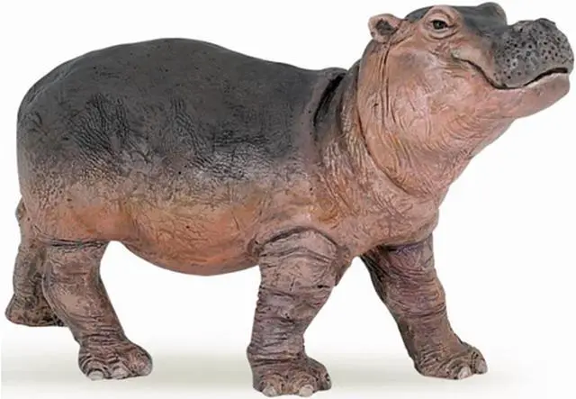 Main image of Papo Hippopptamus Calf Animal Figure 50052