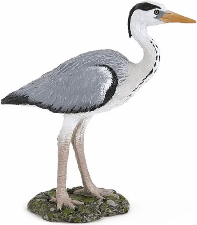 Main image of Papo Grey Haron Animal Figure 50274