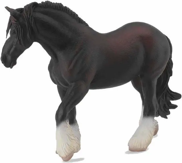Main image of CollectA Shire Mare Black Horse Figure 88582