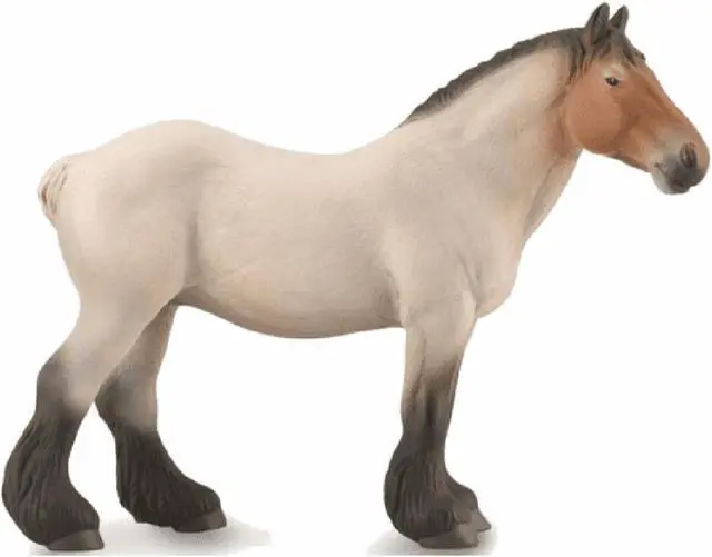 Main image of CollectA Dutch Draft Mare Roan Horse Figure 88892