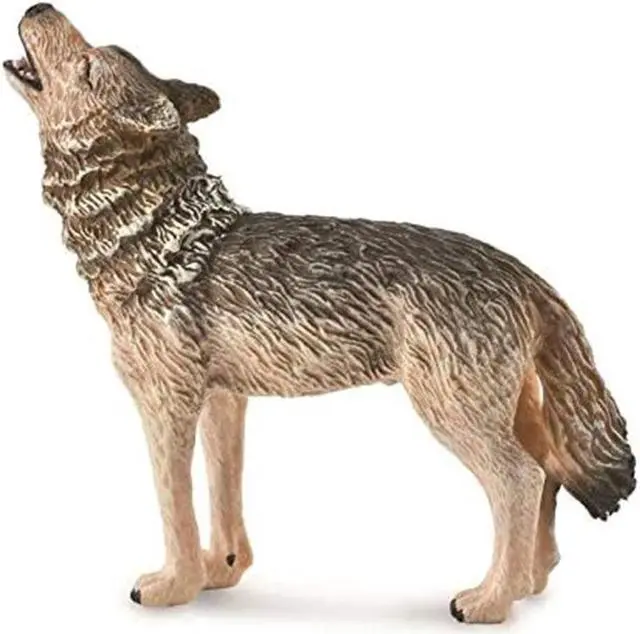 Main image of CollectA Timber Wolf Howling Animal Figure 88844