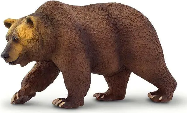 Main image of Grizzly Bear Wildlife Wonders Animal Figure Safari Ltd 100274