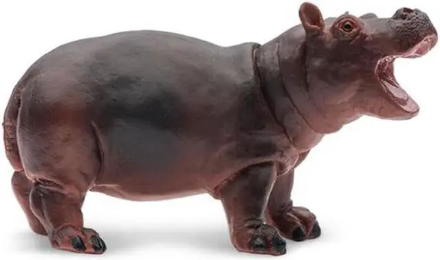 Main image of Hippopotamus Baby Wild Safari Animal Figure Safari Ltd