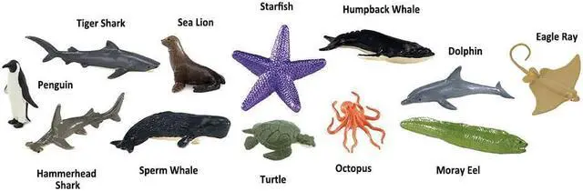 Main image of Ocean Toob Mini Figures Safari Ltd