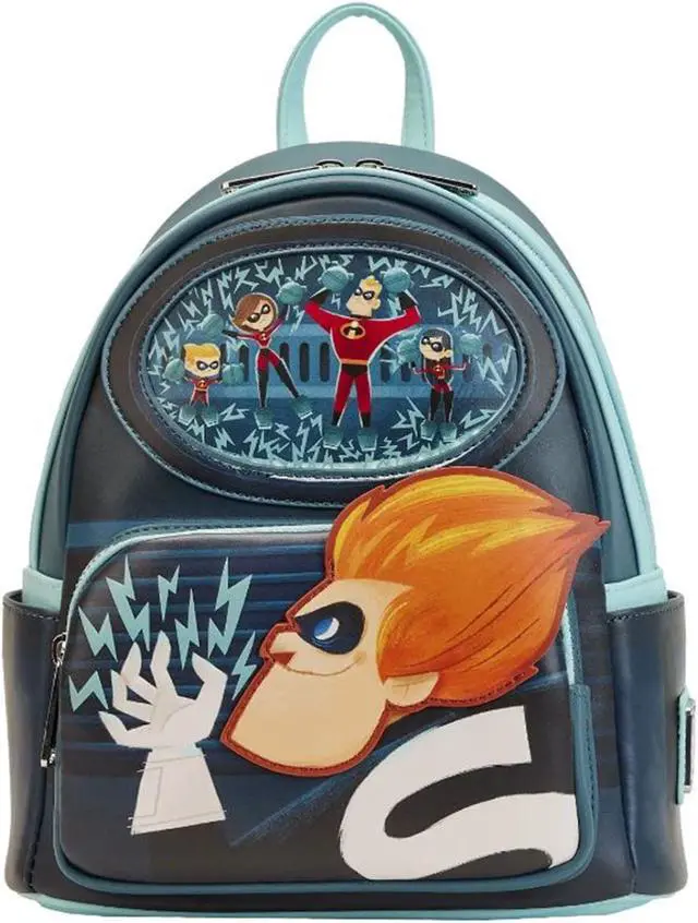 Main image of Loungefly Disney Pixar Moments Incredibles Syndrome Mini Backpack