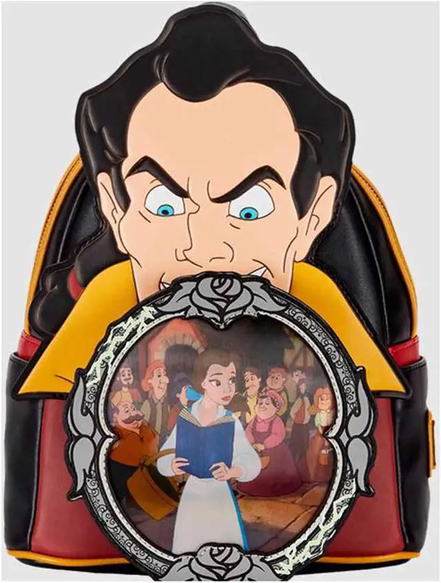 Main image of Loungefly Disney Villains Scene Gaston Mini Backpack