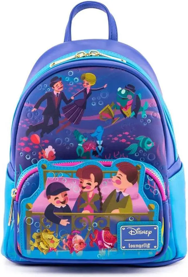 Main image of Loungefly Disney Bedknobs And Broomsticks Beautiful Briny Ballroom Mini Backpack