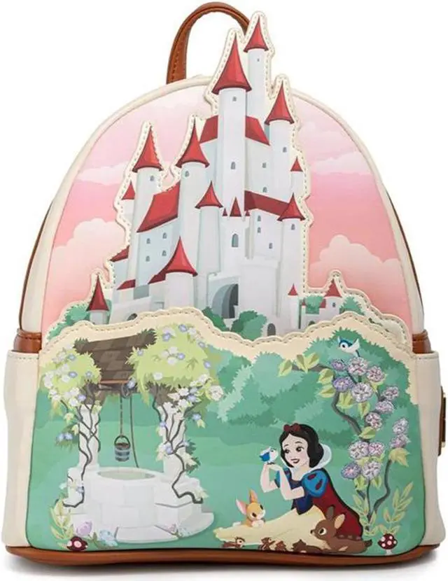 Main image of Loungefly Disney Snow White Castle Series Mini Backpack