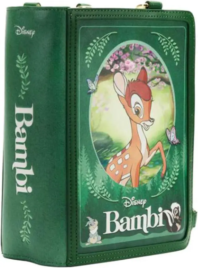Main image of Loungefly Disney Classic Books Bambi Convertible Crossbody Bag