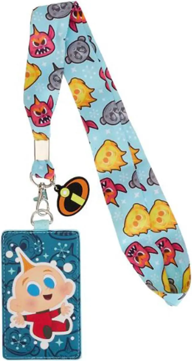 Main image of Loungefly Disney Pixar Incredibles Jack Jack Lanyard With Cardholder
