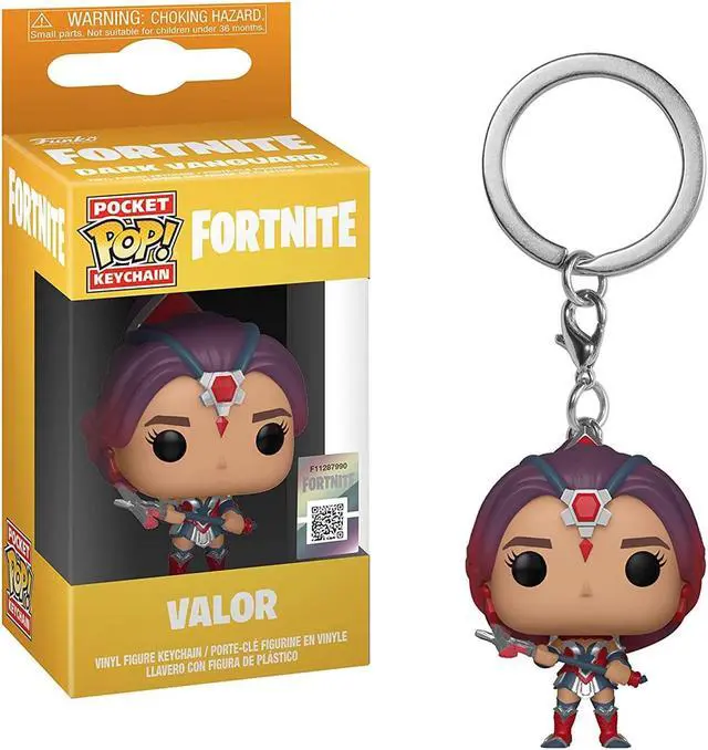 Main image of Funko Fortnite Pocket POP Valor Vinyl Figure Keychain