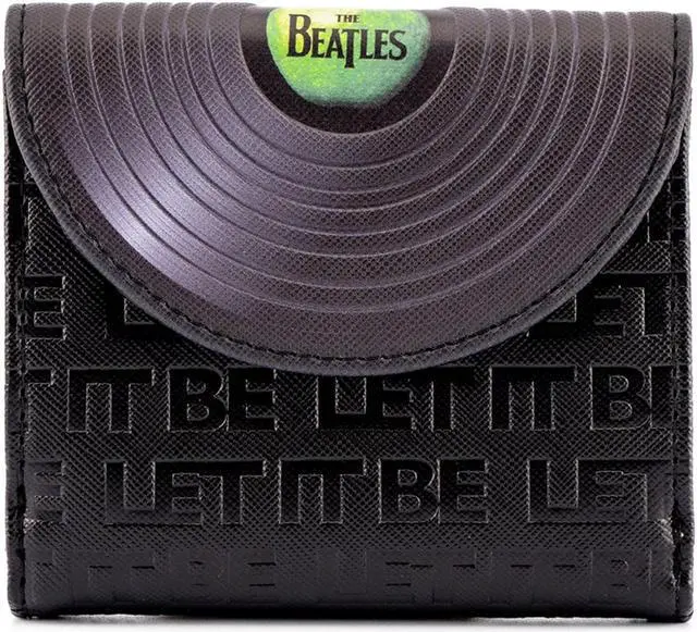 Main image of Loungefly The Beatles Let It Be Vinyl Record Zip Around Wallet