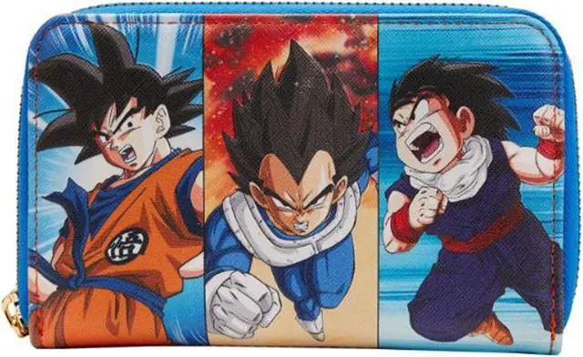 Main image of Loungefly Dragon Ball Z Trio Zip Around Wallet