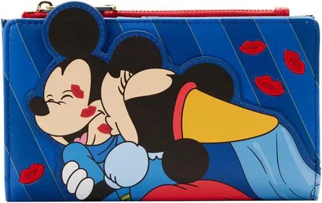 Main image of Loungefly Disney Brave Little Tailor Mickey Minnie Flap Wallet