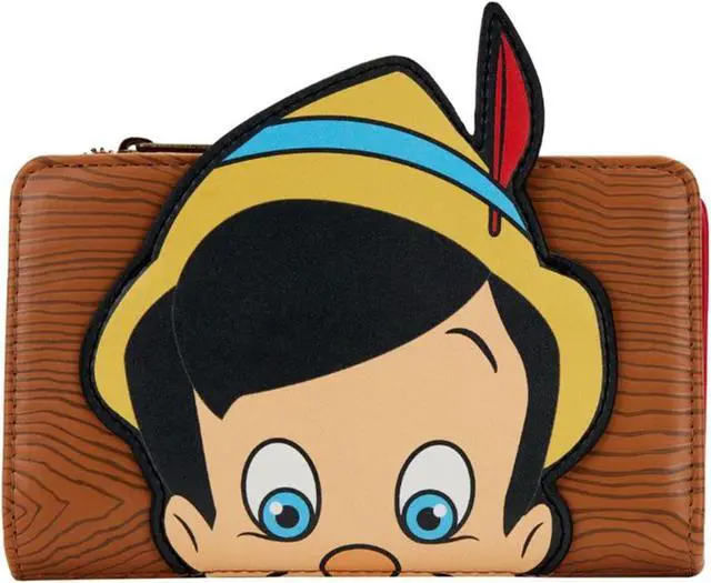 Main image of Loungefly Disney Pinocchio Peeking Flap Wallet