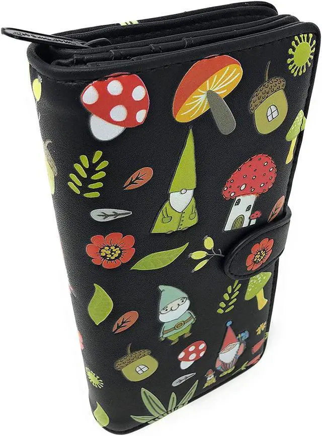 Main image of Shagwear Gnome Forest Black Wallet