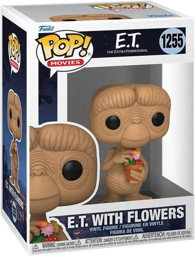 Main image of Funko ET POP ET With Flowers Vinyl Figure