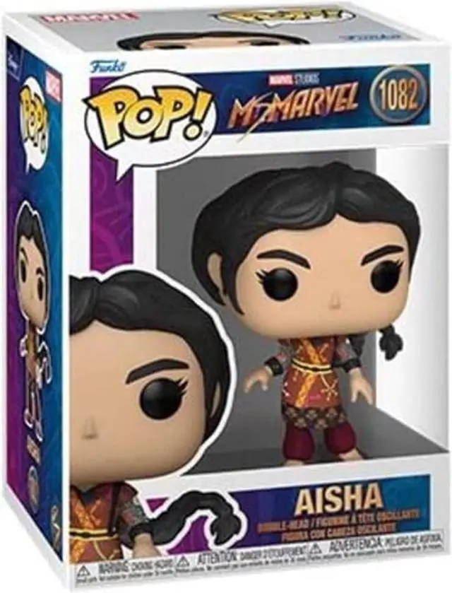 Main image of Funko Marvel POP Ms Marvel Aisha Vinyl Figure
