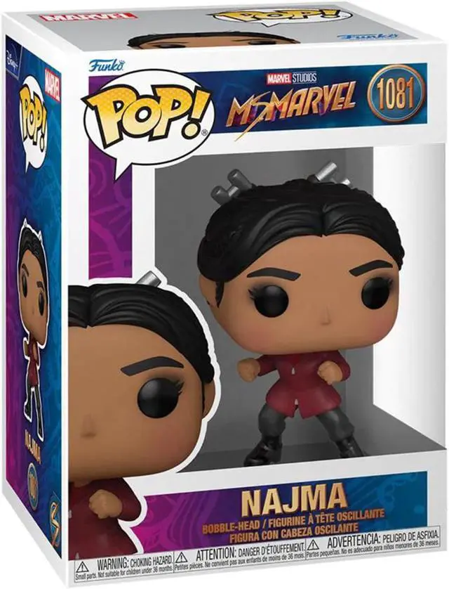 Main image of Funko Marvel Ms Marvel POP Najma Vinyl Figure