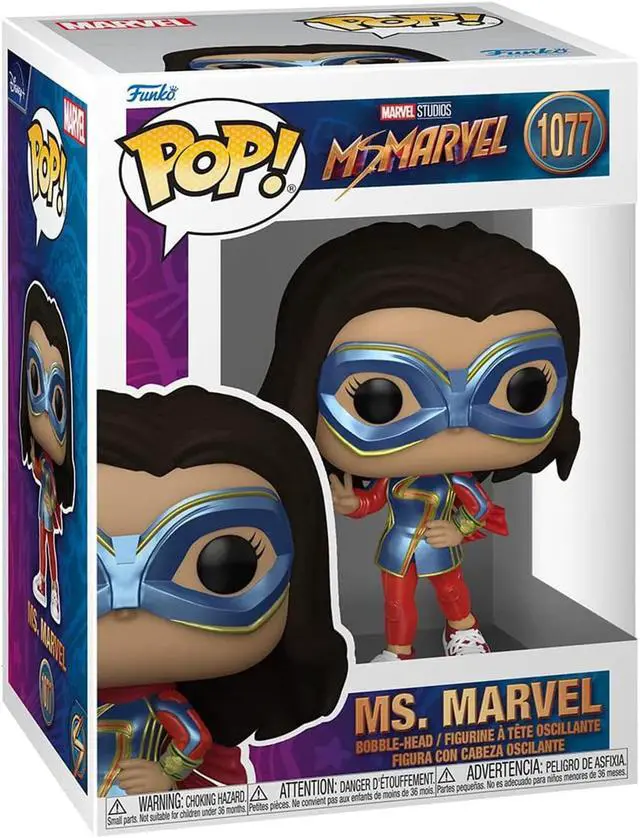Main image of Funko Marvel Ms Marvel POP Ms Marvel Vinyl Figure