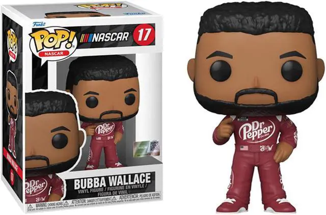 Main image of Funko Nascar POP Bubba Wallace Dr Pepper Vinyl Figure