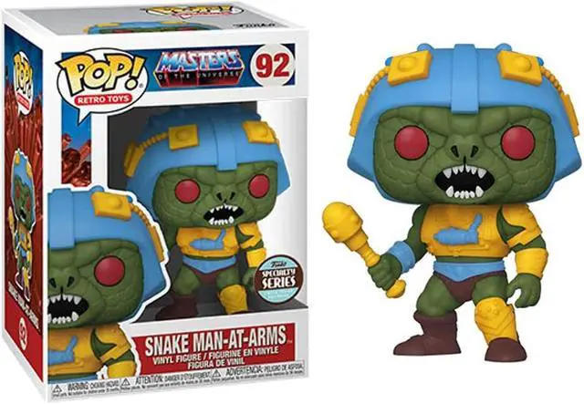 Main image of Funko Specialty Series Masters Of The Universe POP Snake Man-At-Arms Vinyl Figure