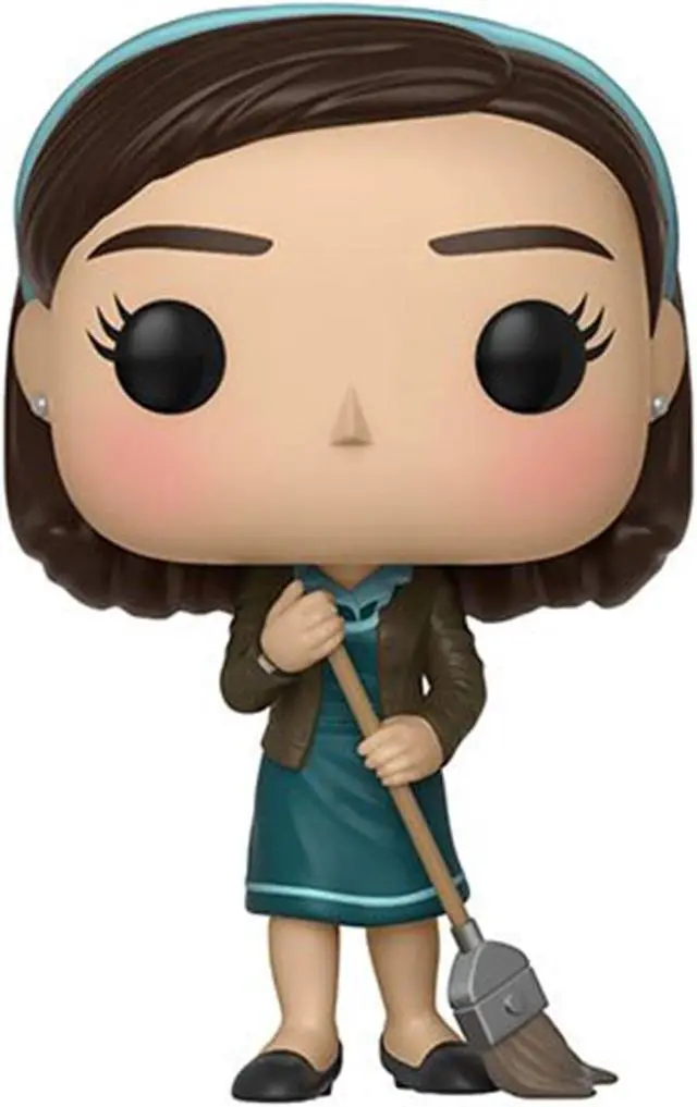 Main image of Funko Shape Of Water POP Elisa With Broom Vinyl Figure