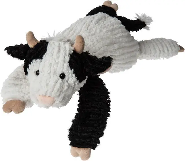 Main image of Mary Meyer Cozy Toes cow Plush Figure