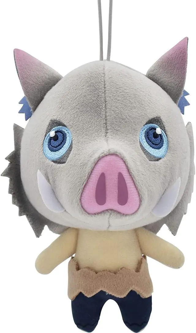 Main image of Demon Slayer Kamado Hashibira Inosuke Version A 6 Inch Plush Figure