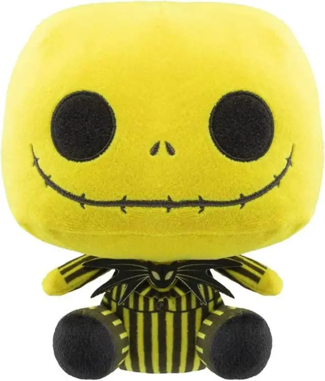 Main image of Funko Nightmare Before Christmas POP Plushies Jack Skelington Yellow 8 Inch Plush Figure