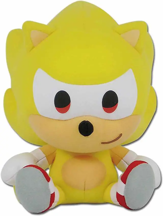 Main image of Sonic The Hedgehog Super Sonic Sitting 7 Inch Plush
