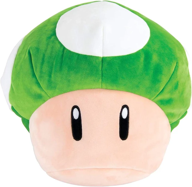 Main image of Tomy Nintendo 1 Up Mushroom Large 12 Inch Plush Figure