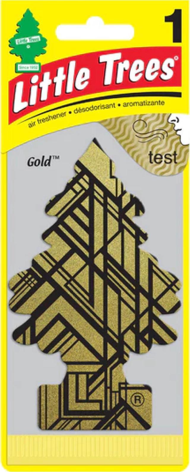 24 Packs) Little Trees Gold Car Air Fresheners 