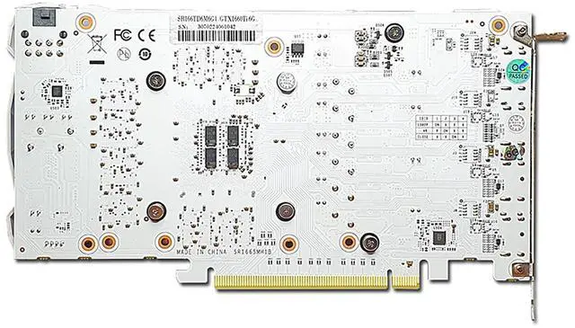 Alt view image 6 of 7 - GTX 1660 Ti 6GB Graphics Card GDDR6 192 Bit PCI-e 3.0 x16 4 Monitors Video Card Support DirectX 12 OpenGL 4.5 HDMI and 3*DisplayPort 1.4a