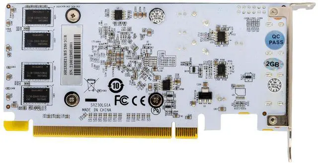 Alt view image 7 of 7 - SRhonyra R5 230 Low Profile Graphics Card 2GB DDR3 Dual HDMI 1080P  PCIe 2.0 x16 Bus Powered Support Splicing Mode 20 Watts SFF GPU