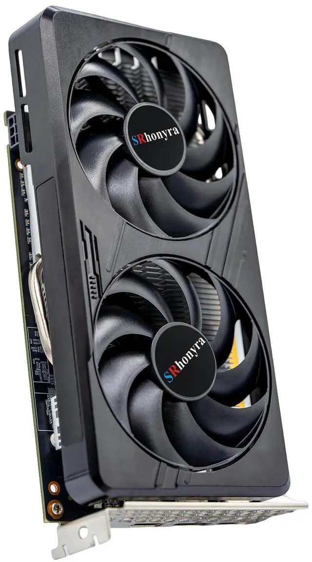Alt view image 7 of 7 - SRhonyra GTX 1060 3GB Graphics Card 192 Bits GDDR5 PCIe 3.0 x16 Slot 6-Pin PCIe Cable Connector for Gaming Desktop PC Dual Slot Width 2*DP, 1*HDMIDisplay Ports