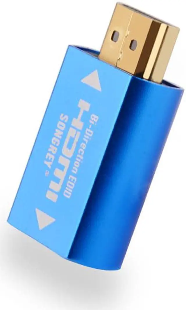 Main image of SRhonyra HDMI EDID Emulator Passthrough 4th Generation for Video Splitter Switch Extender Pass-Through Adapter Male to Female Coupler Dummy Plug HDMI  3840*2160@60Hz