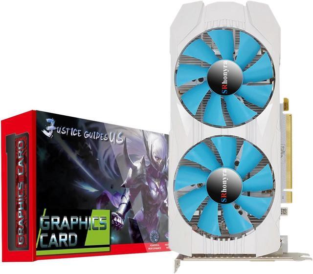 Main image of SRhonyra AMD Radeon RX 590 GME 2304SP 8GB GDDR5 Graphics Card Gaming video card 256-Bit PCIe 3.0 x16 6-Pin Connector Desktop Computer GPU with HDMI+DP+ DVI-D Ports