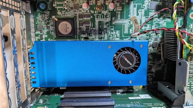 Alt view image 4 of 7 - SRhonyra GeForce GT 1030 2G GDDR5 low profile video card HDMI DP port low profile gpu lp gpu, PCIE 3.0 4X, compatible with 8x 16x, supper compact video card
